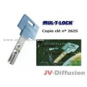 copie clef MUL-T-Lock 262