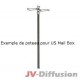 Colonne pour US Mailbox