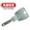 copie clef ABUS EP10