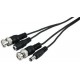 Cable coaxial et alimentation 10m