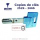 copie clef MUL-T-Lock 252S