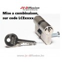 Cylindre ISEO sur code LCE