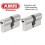 Duo de Cylindres ABUS D6 30x30 twin