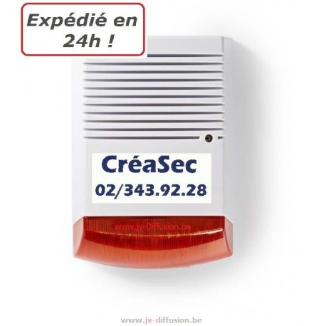 tiiwee Sirène Factice - Fausse Sirène - Extérieure - Protection Contre