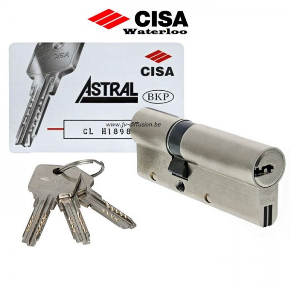 Cylindre de porte Cisa Astral debrayable
