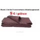Couvertures de déménagement - 9 pièces