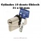 Cylindre 10 dents Mul-T-Lock pour gblock