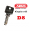 Kopie sleutels ABUS D8
