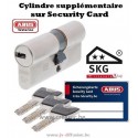 Cylindres Abus XP20 sur combinaison