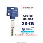 copie clé MUL-T-Lock Interactive 266S