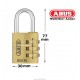 ABUS Cadenas a code 165 30