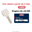 Clé Abus D6 / D6N suivant code