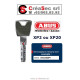 Abus XP2 sleutel op code