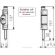 verrou ABUS FTR90 mesures