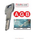 Copie de clé AGB 5000