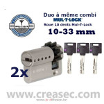 Cylindre Mul-T-Lock 10 dents ClassicPro
