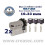 Duo de cylindres 33-10 Mul-T-Lock 10 dents à même clés
