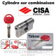 Cylindre Cisa TeknoPro sur combinaison existante