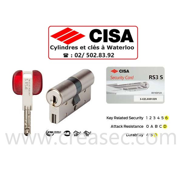Faire un double de clé Cisa RS3