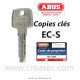 copie de clé ABUS EC-S