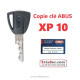 Copie clé Abus XP10 