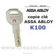 Clé ASSA K100