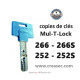 copie clé MUL-T-Lock 