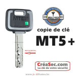 double de clé Mul-T-Lock MT5+
