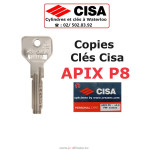 Clé Cisa Asix P8