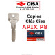 Clé Cisa Asix P8