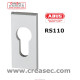 Rosacee ABUS RS110 porte alu et PVC