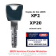 Abus XP2 - XP20 sleutel op code