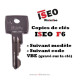 Cilinder 30x40mm  Iseo F6