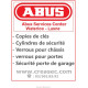 Cilinder Abus XP20
