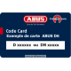 Cylindre D6  a bouton 40x40