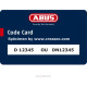 Abus cilinder KD6PSN knop