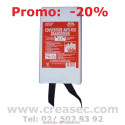 Couverture anti feu 100 x 100 cm