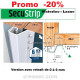 Secustrip ouvrant extérieur de 0 à 6mm