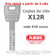 Copie de clé ABus X12R