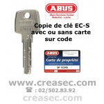 faire une clé ABUS EC-S