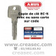 copie de clé ABUS EC-S