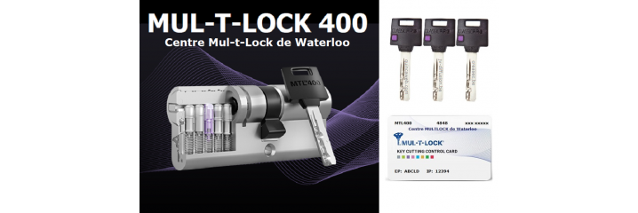 Cylindres Mul-t-lock 400  ex ClassicPro